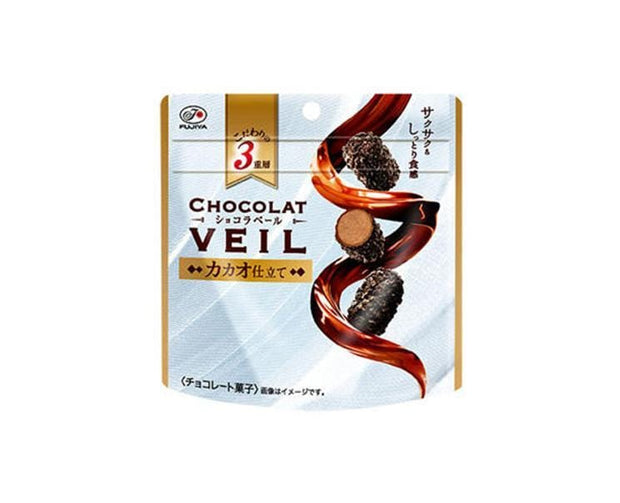 Fujiya Chocolate Veil Triple Crunchy Snack Candy and Snacks Sugoi Mart